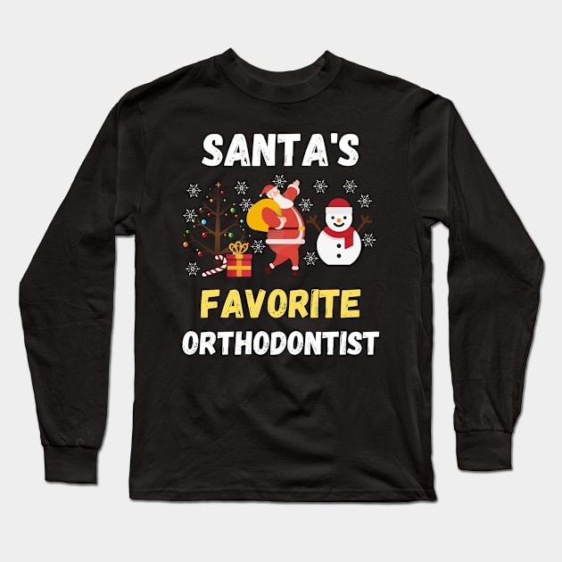 Orthodontist Long Sleeve T-Shirt by Mdath